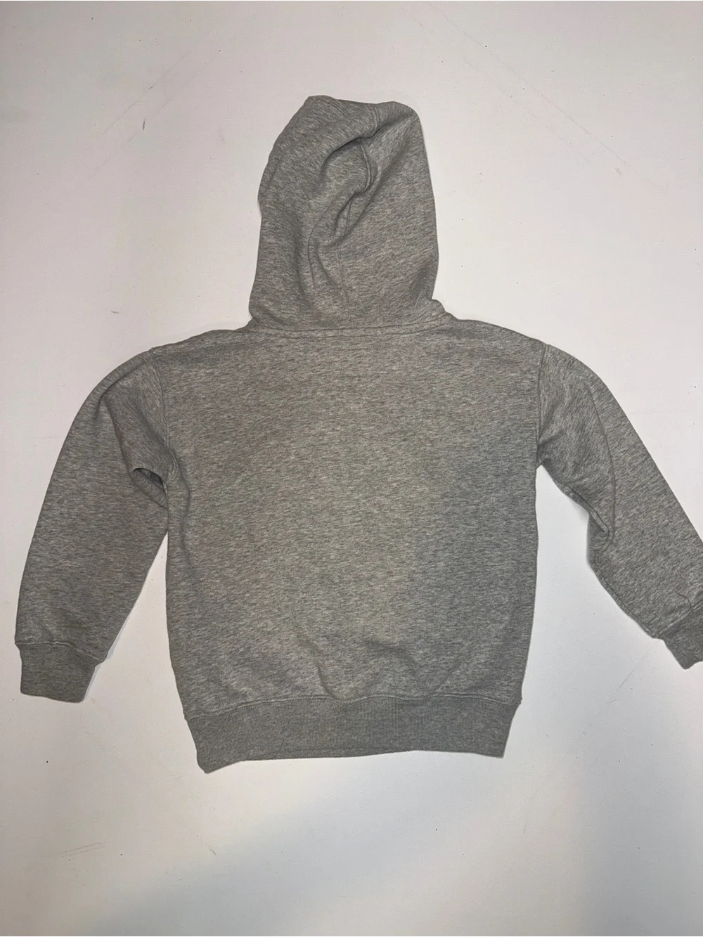 GAP Grey Hooded Sweatshirt with Red & Blue Spider-Man Graphic